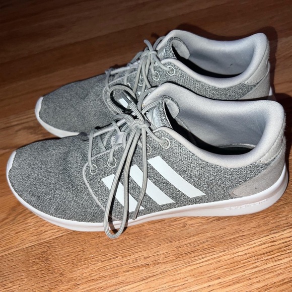 adidas Shoes - Gray and white adidas sneakers